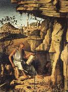 Giovanni Bellini St.Jerome in the Desert oil on canvas